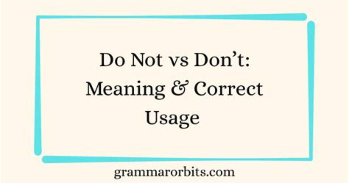 Do Not Opine Meaning?