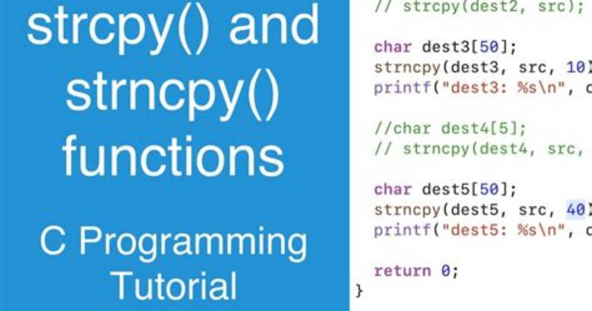 Do Not Understand About Strcpy in C++