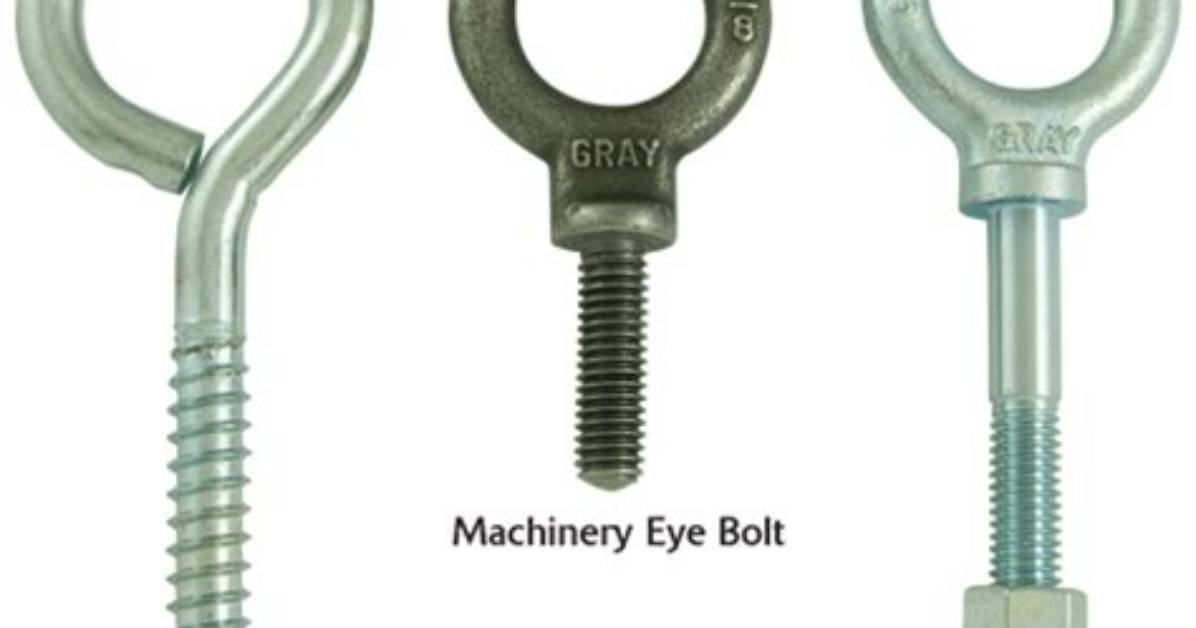 Do Not Use Eye Bolts?