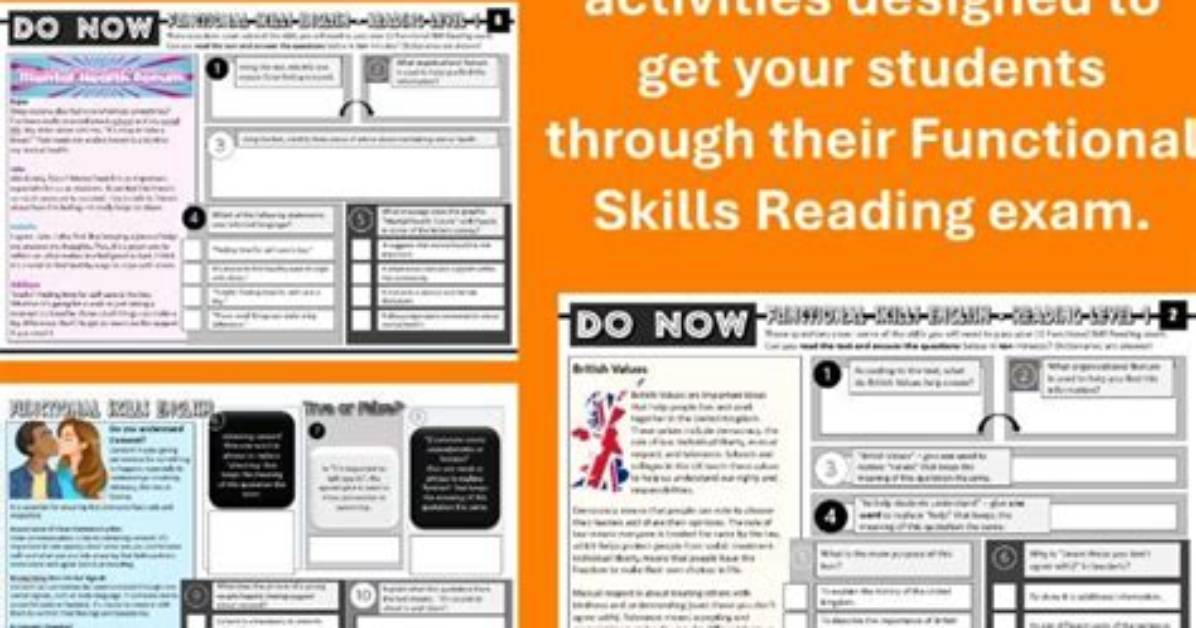 Do Now Activities Teaching