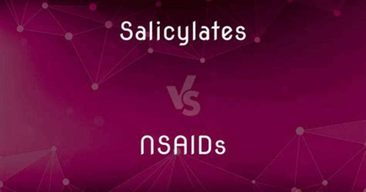 Do Nsaids Have Salicylates? | Contextresponse. Com