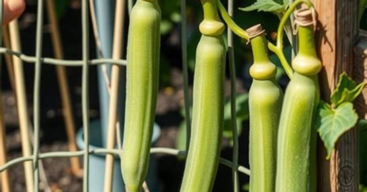 Do Okra Plants Need Cages