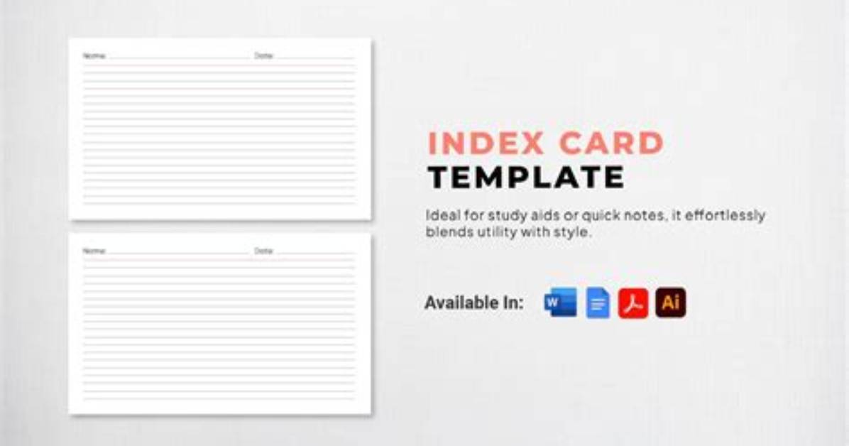 Do on Index Card?