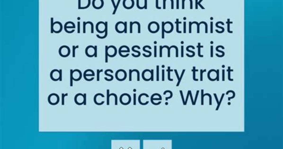 Do Optimists Attract Pessimists?