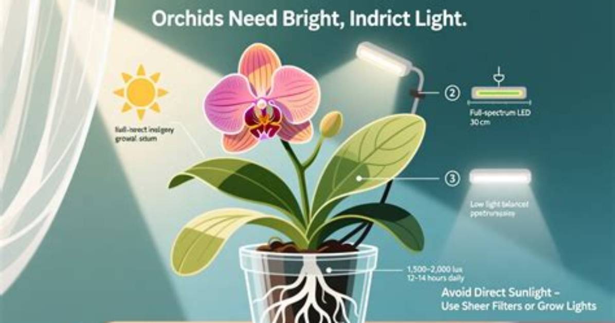 Do Orchids Require Sunlight