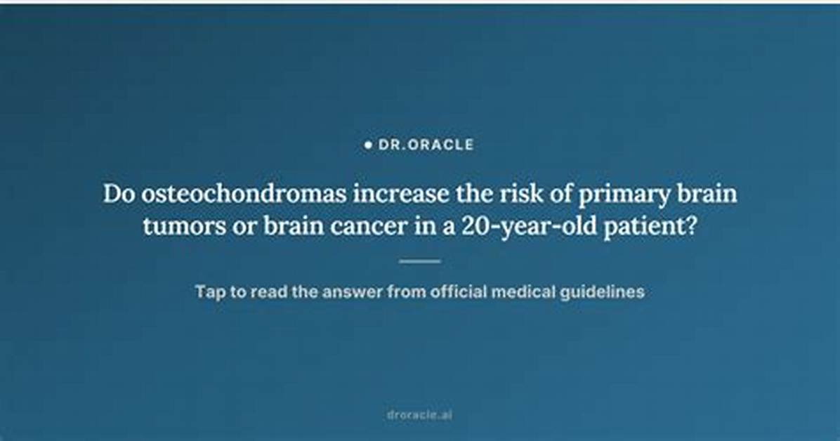Do Osteochondromas Recur