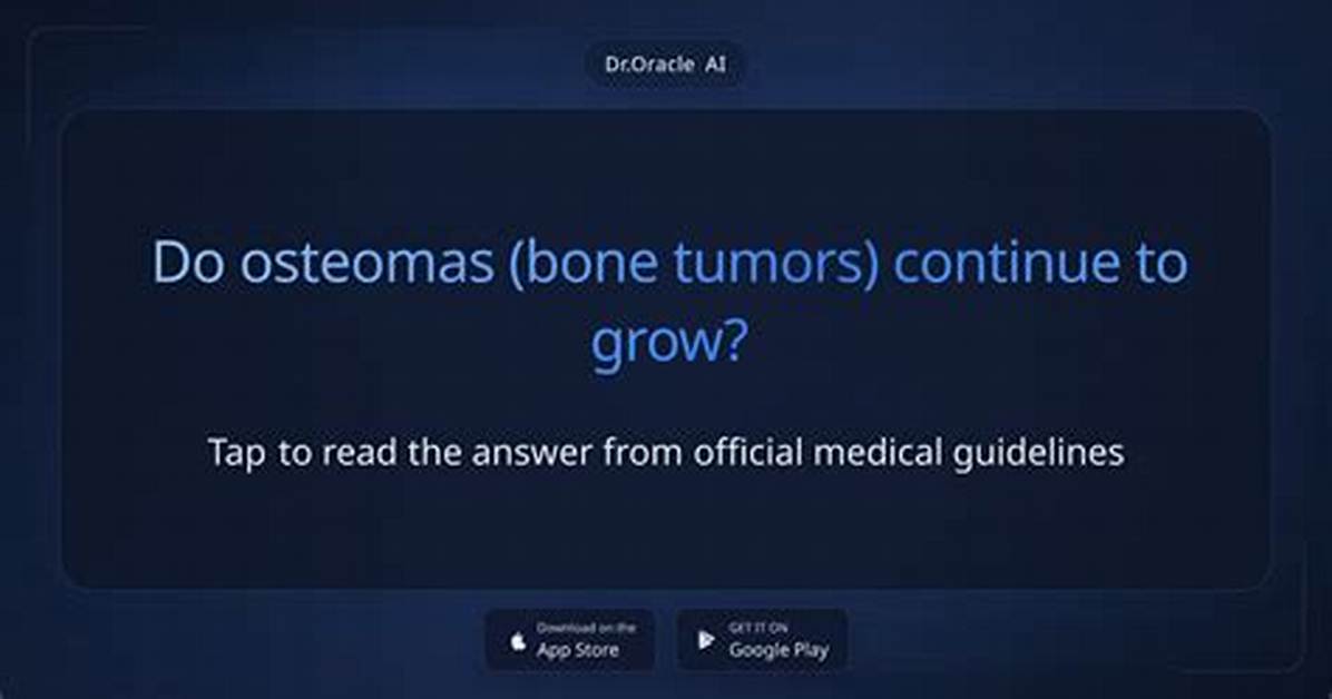 Do Osteomas Grow