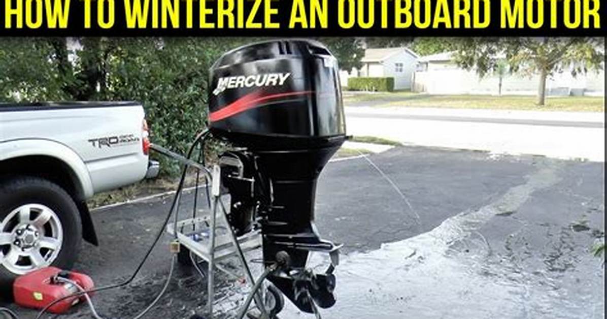 Do Outboard Motors Need Winterizing?