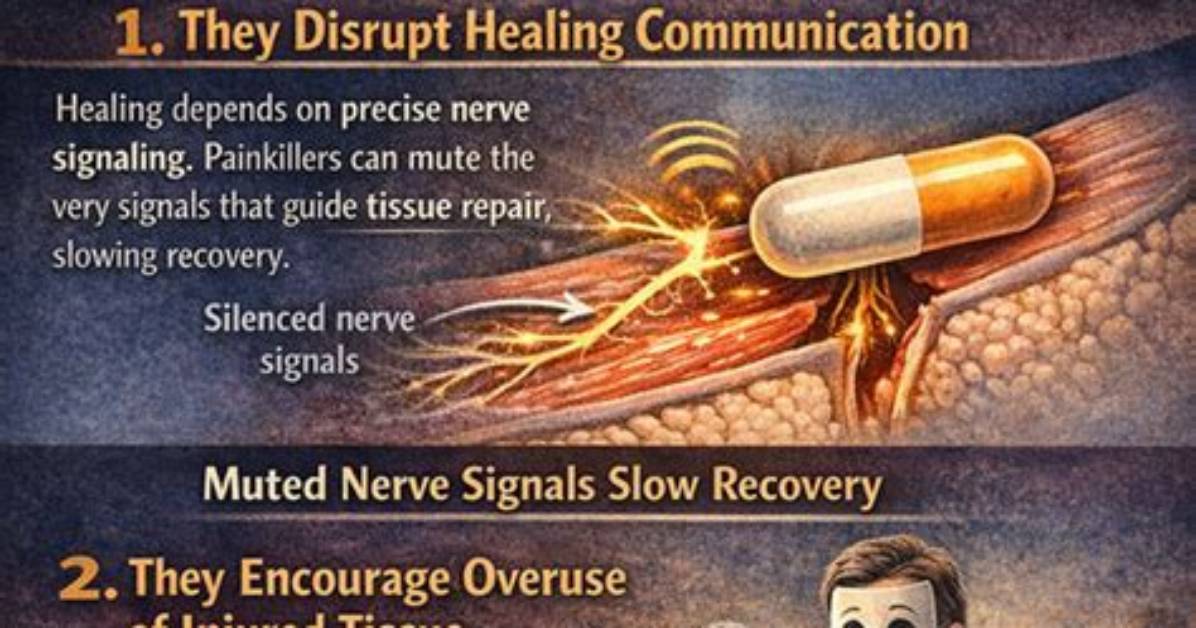 Do Painkillers Slow Healing?