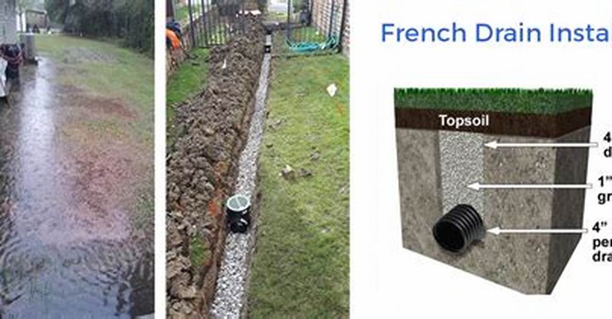 Do Plumbers Do French Drains