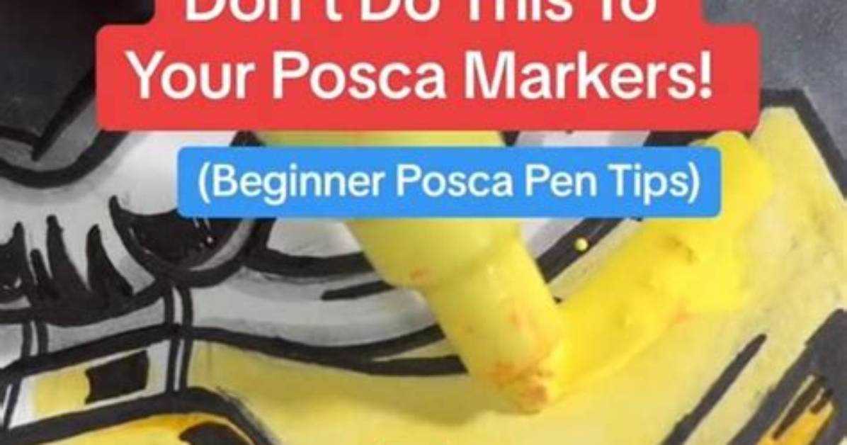 Do Posca Pens Bleed Through Paper?