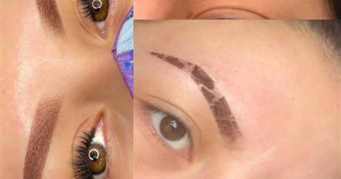 Do Powder Brows Scab
