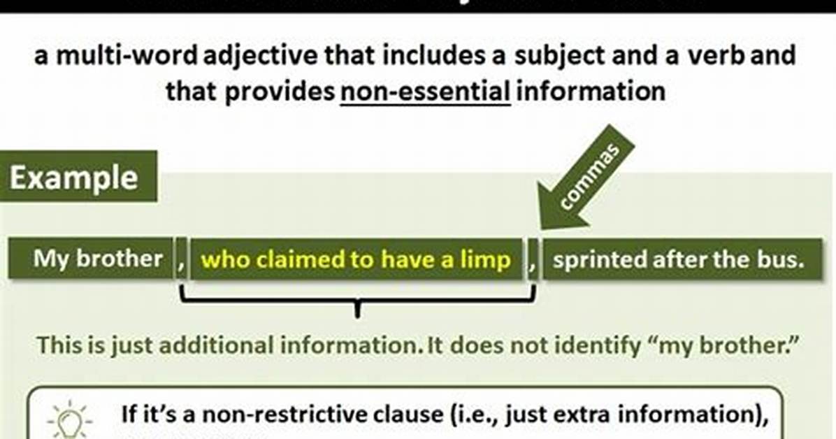 Do Restrictive Clauses Have Commas?