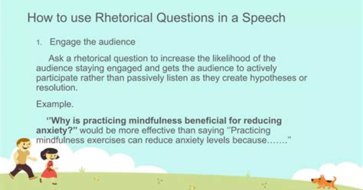 Do Rhetorical Questions Persuade?