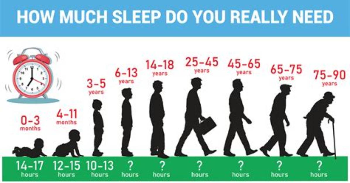 Do Senior Citizens Need Less Sleep?