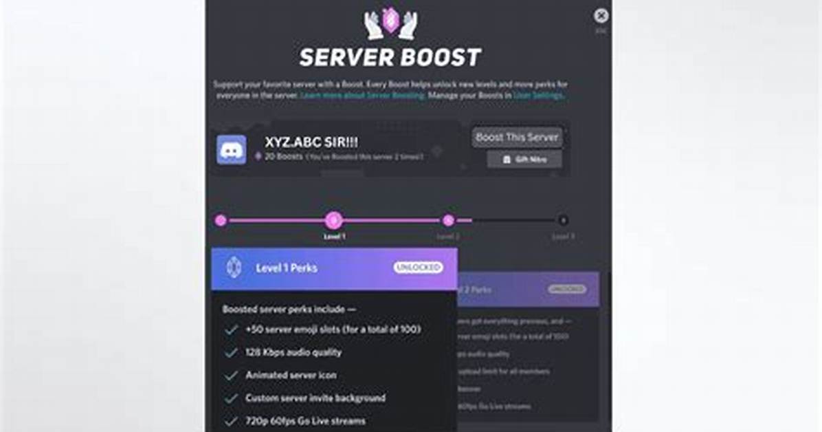 Do Server Boosts Last Forever?
