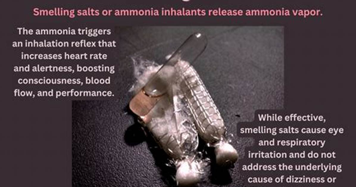 Do Smelling Salts Clear Sinuses?