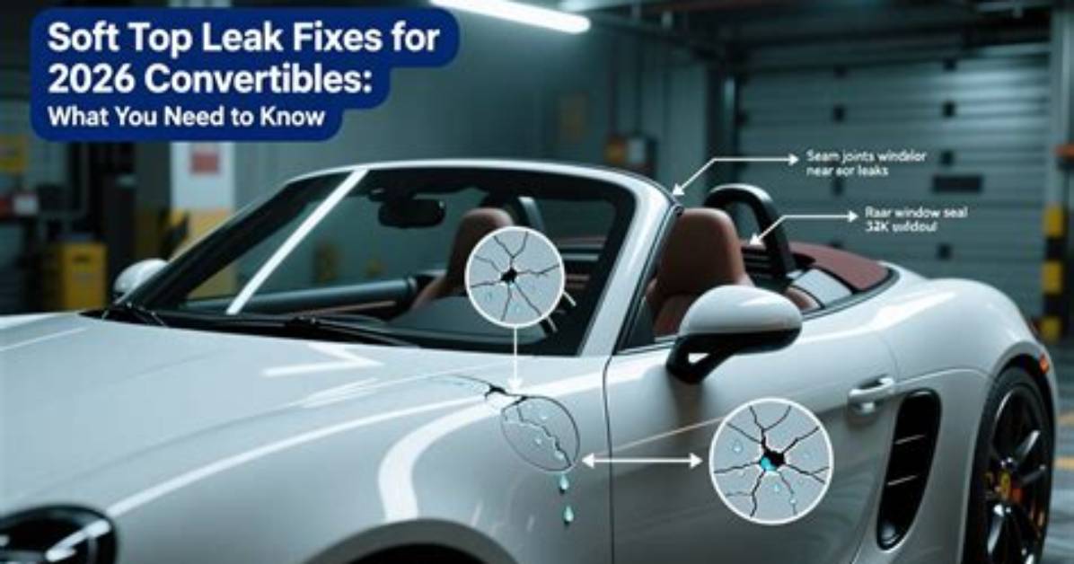 Do Soft Top Convertibles Leak?
