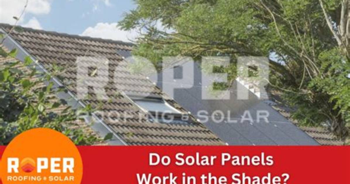 Do Solar Panels Work in Shade
