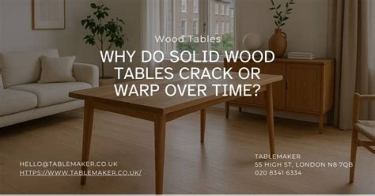 Do Solid Wood Tables Sag