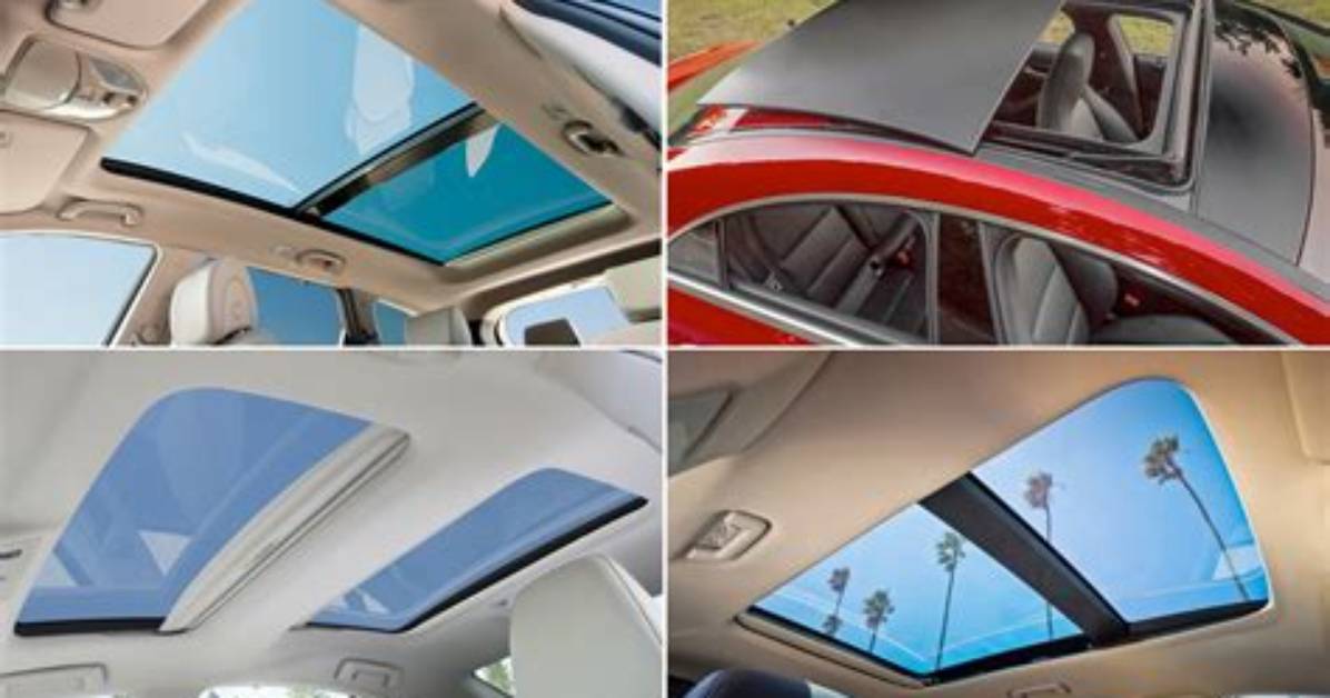 Do Sonatas Have Sunroofs?