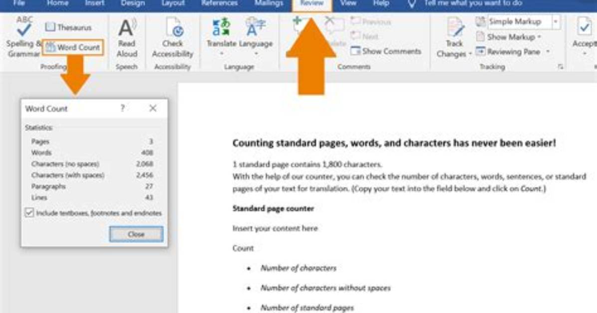 Do Sources Count in Word Count?
