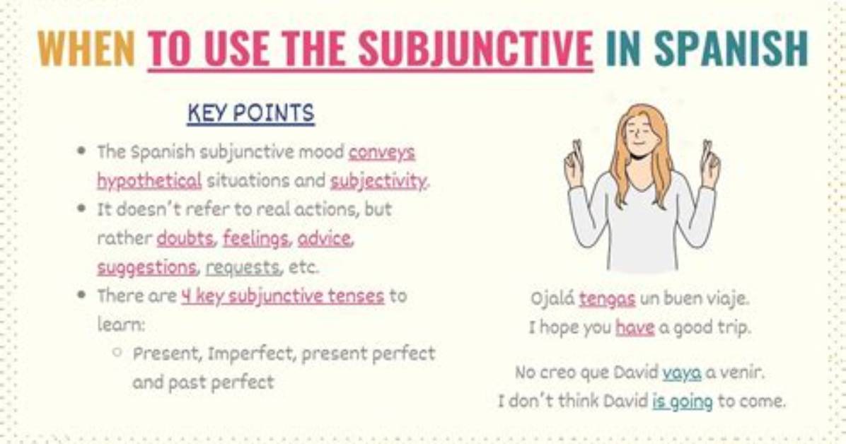 Do Spanish Speakers Use Subjunctive