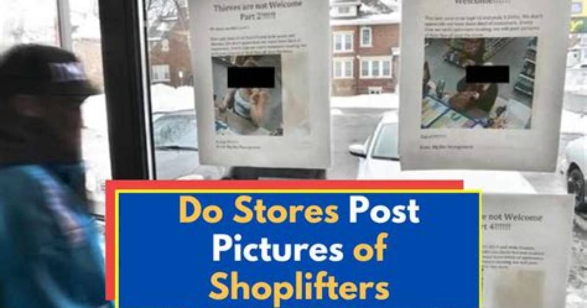 Do Stores Share Information About Shoplifters?
