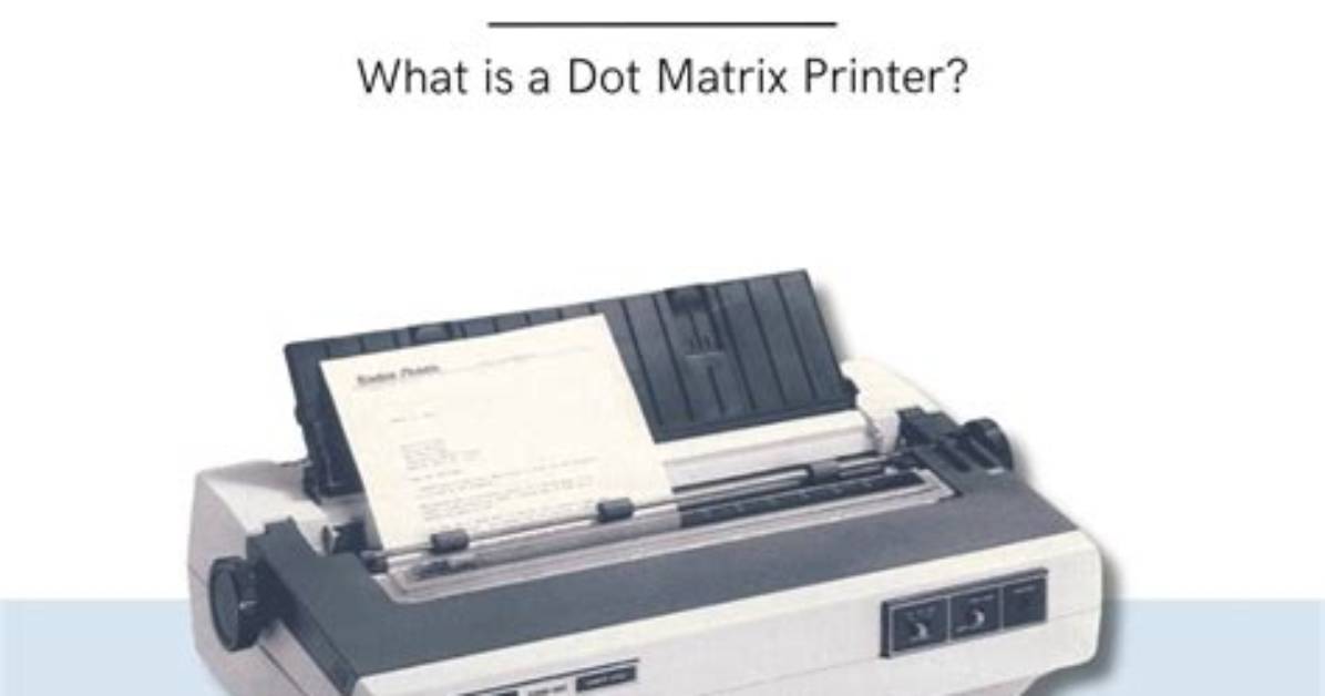 Do They Still Make Dot Matrix Printers?