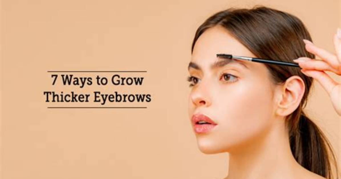 Do Thicker Eyebrows Look Younger?