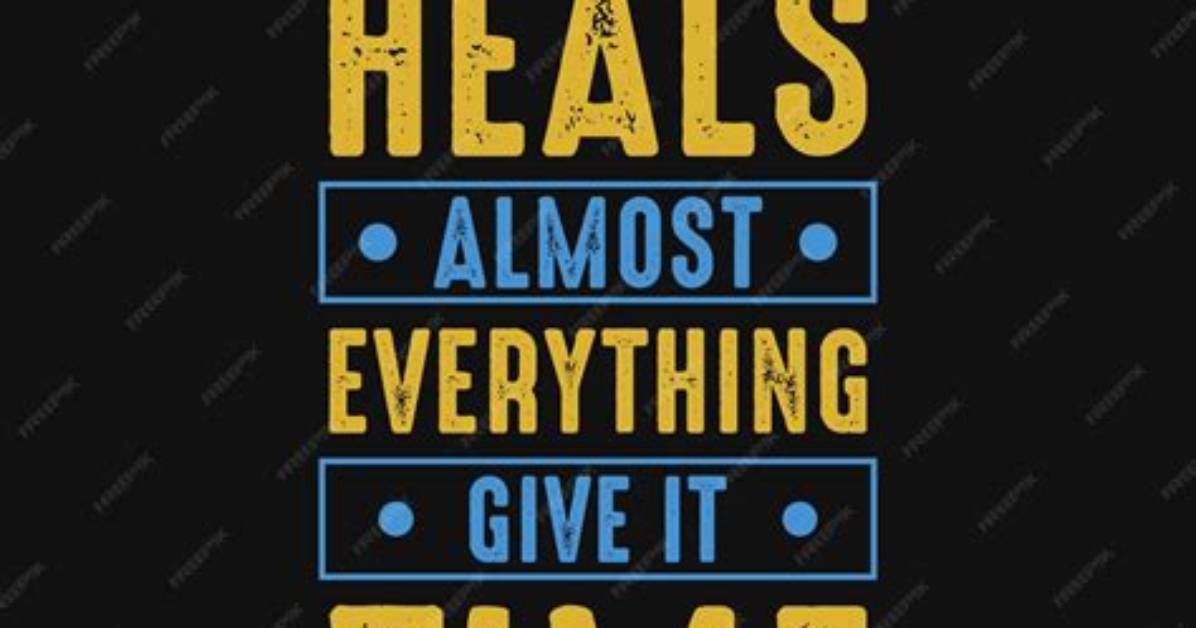 Do Time Heals Everything?