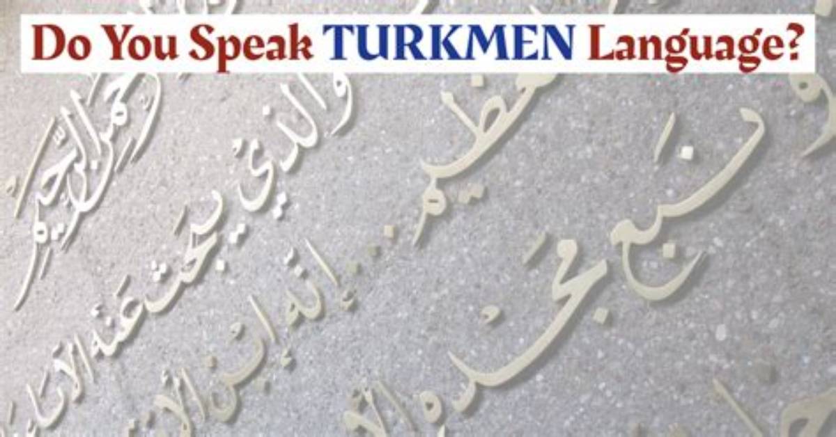 Do Turkmen Speak Russian?