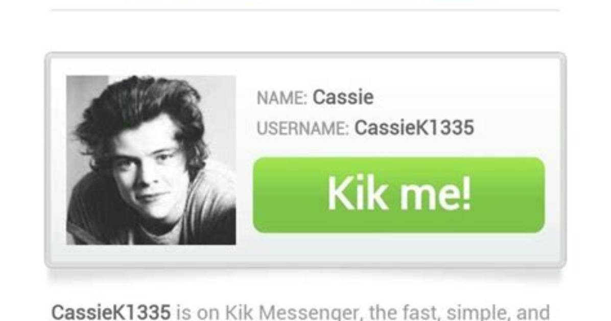 Do U Have Kik?