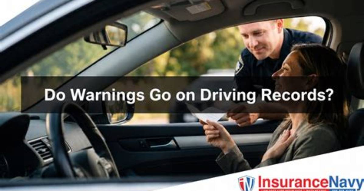 Do Verbal Warnings Go on Your Record?