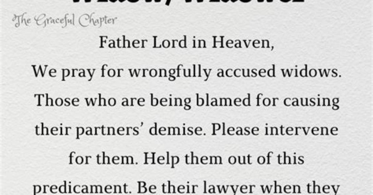 Do Widowers Ever Move on?