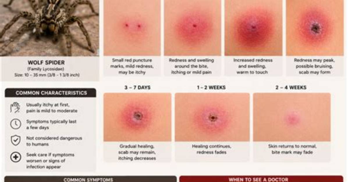 Do Wolf Spider Bites Cause Necrosis?