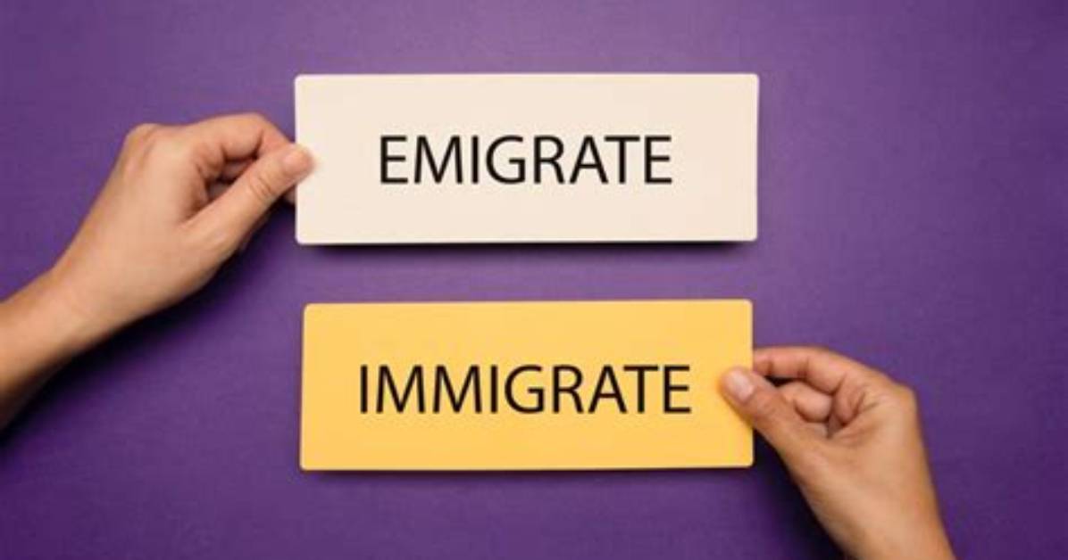 Do You Immigrate or Emigrate?