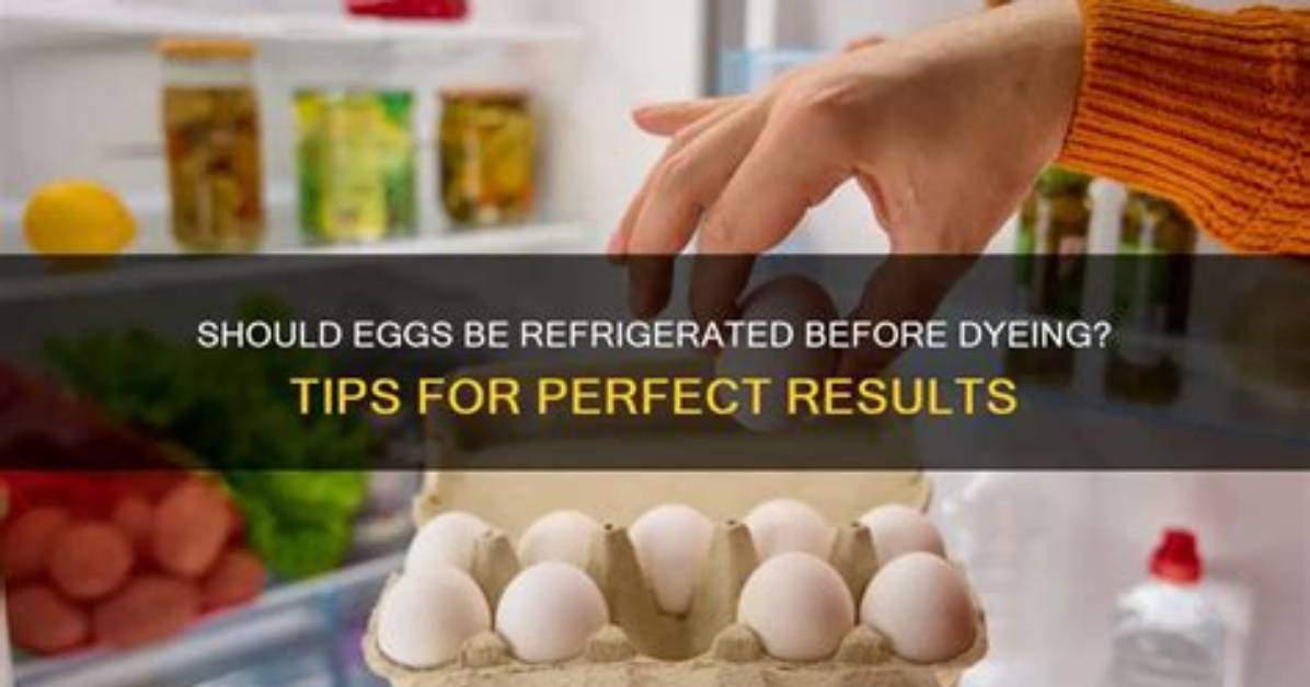 Do You Peel Eggs Before Dyeing?