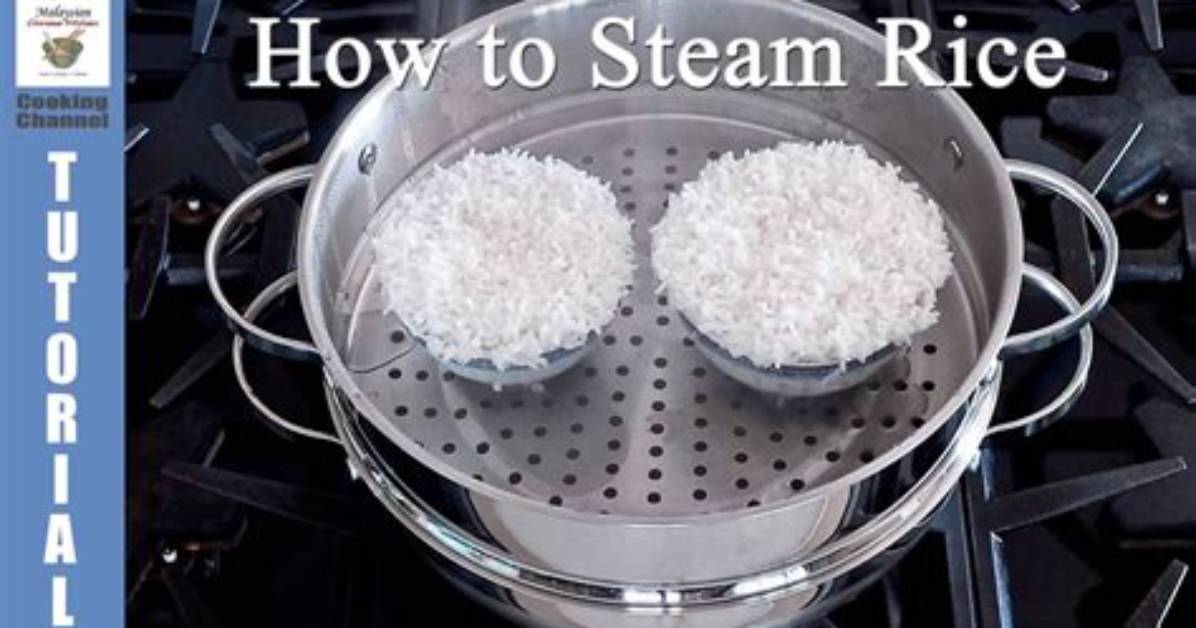 Do You Steam Rice?