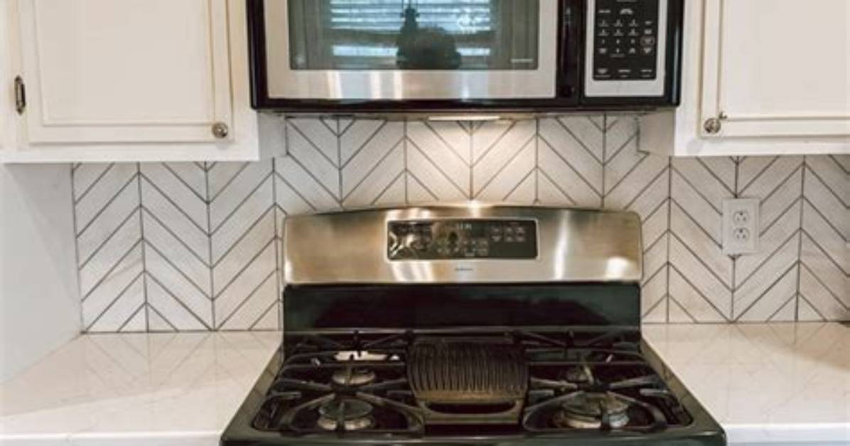 Do You Tile Behind the Microwave