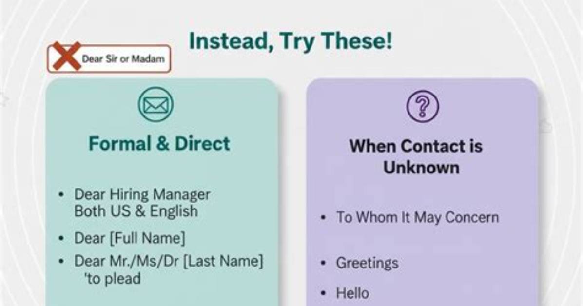Do You Use Dear When Replying to an Email?