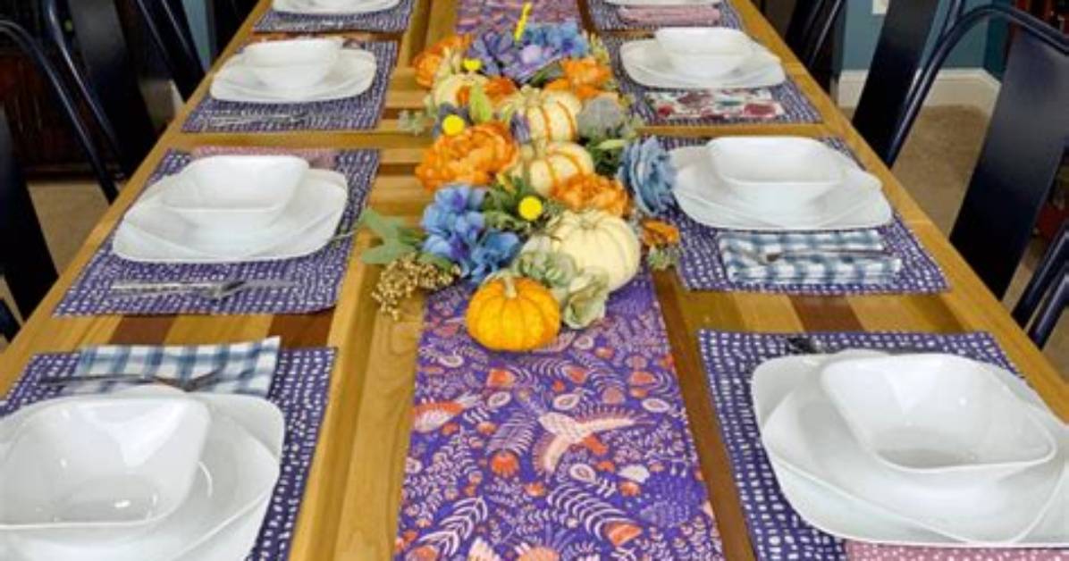 Do You Use Placemats with Table Runner