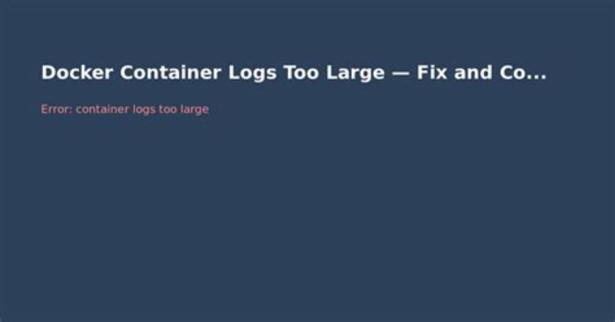 Docker Container Eat Memory and Has Large Block I/O