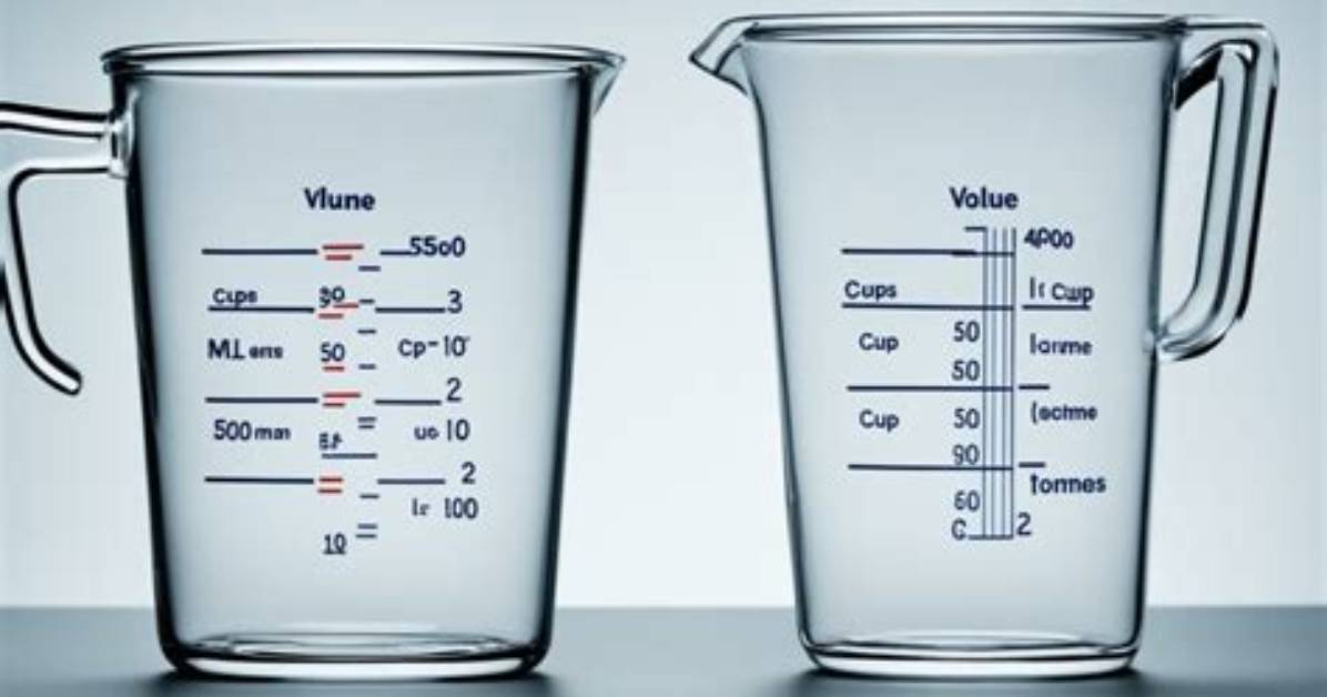 Does 2 Cups Equal 500Ml?