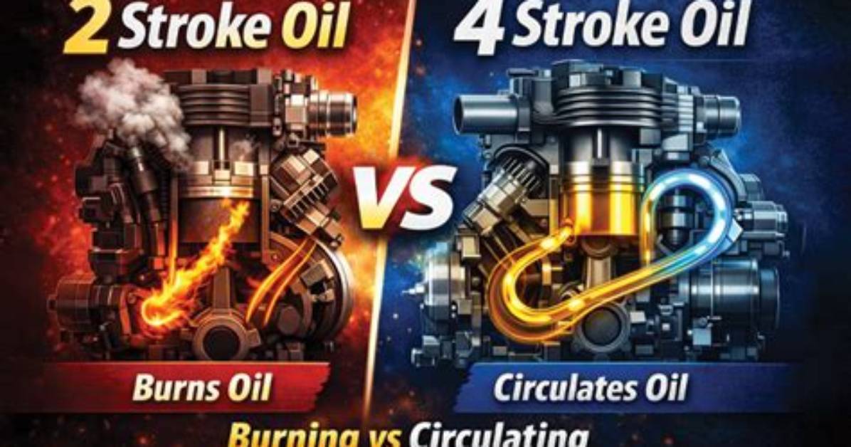 Does 2 Stroke Oil Burn