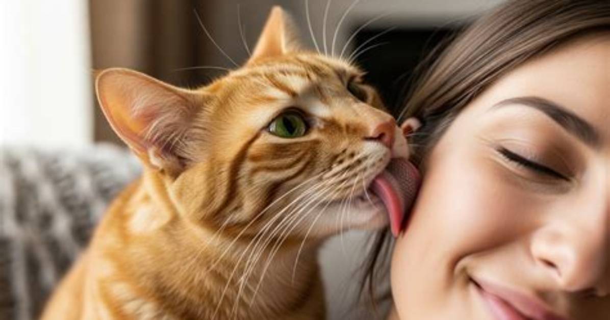 Does a Cat Licking You Mean?