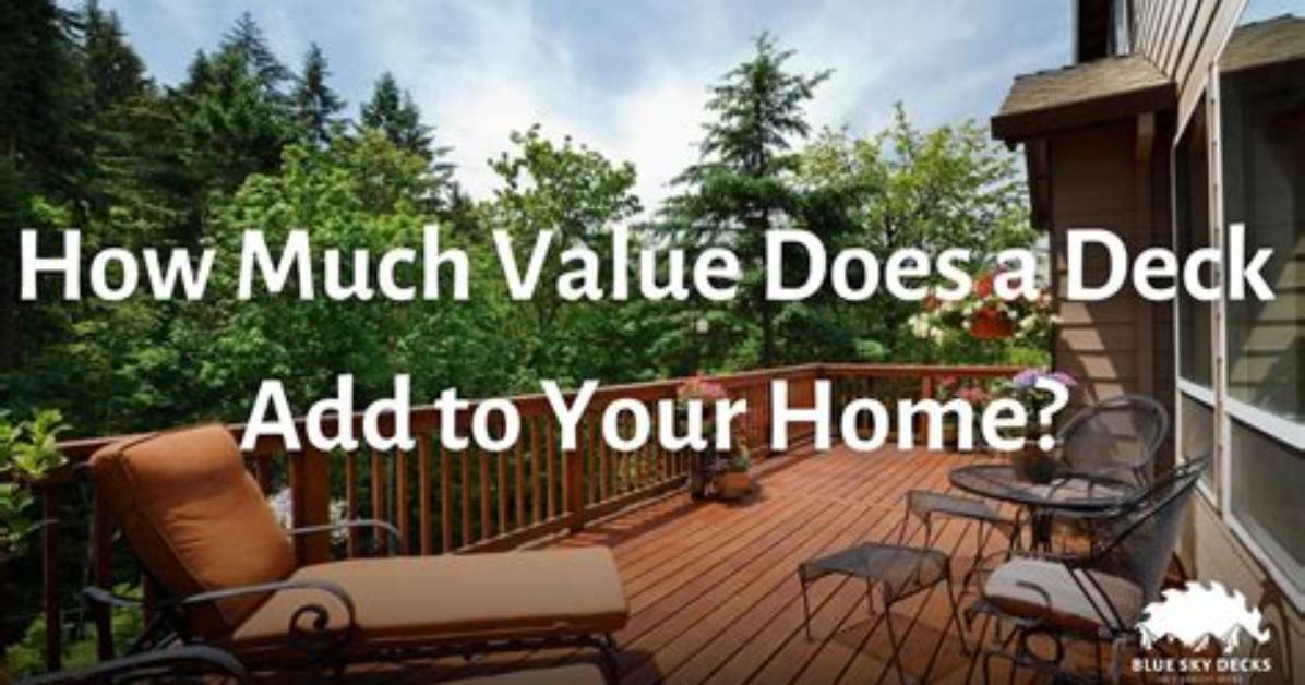 Does a Deck Add Value