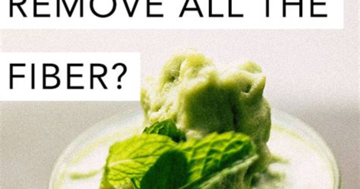 Does a Juicer Remove Fiber?