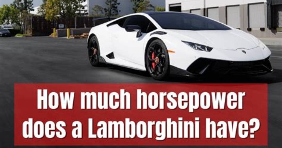 Does a Lamborghini Have a Powerglide?