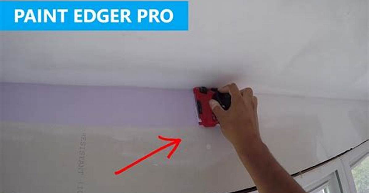 Does a Paint Edger Work?